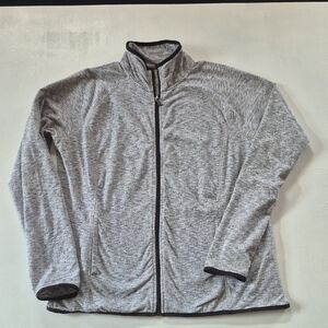 Tek Gear Womens Heathered Gray Jacket